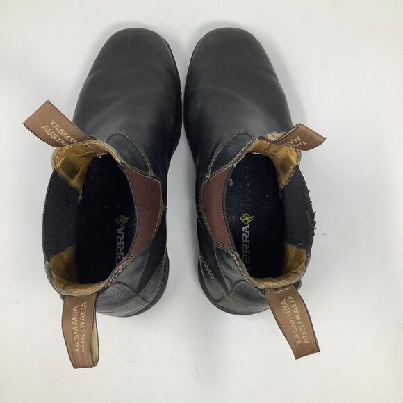 Blundstone men's #500 chelsea boots AU 9 (US 10) leather dark brown ankle - Picture 5 of 8